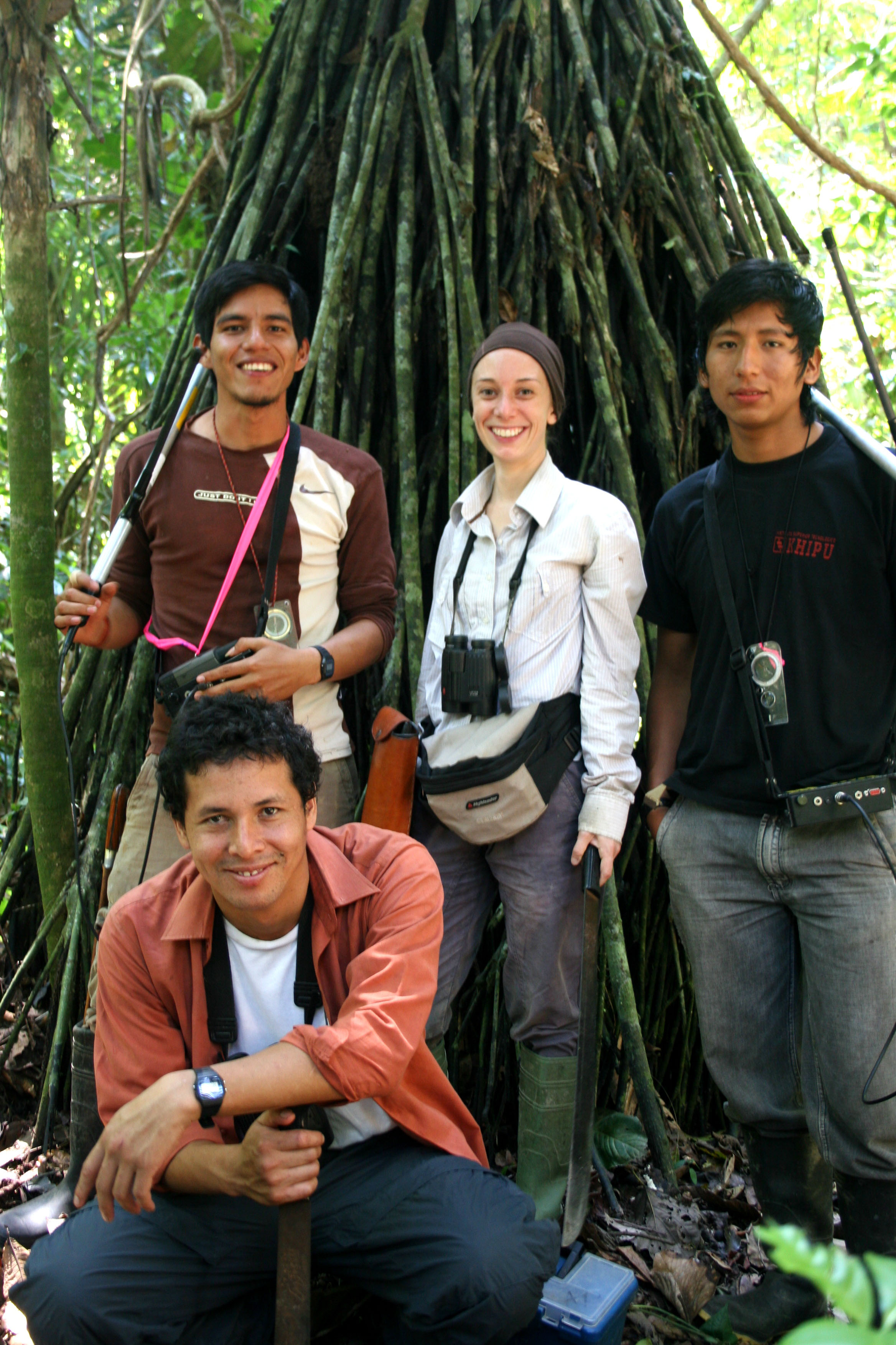 Amazon antbird workers 2009